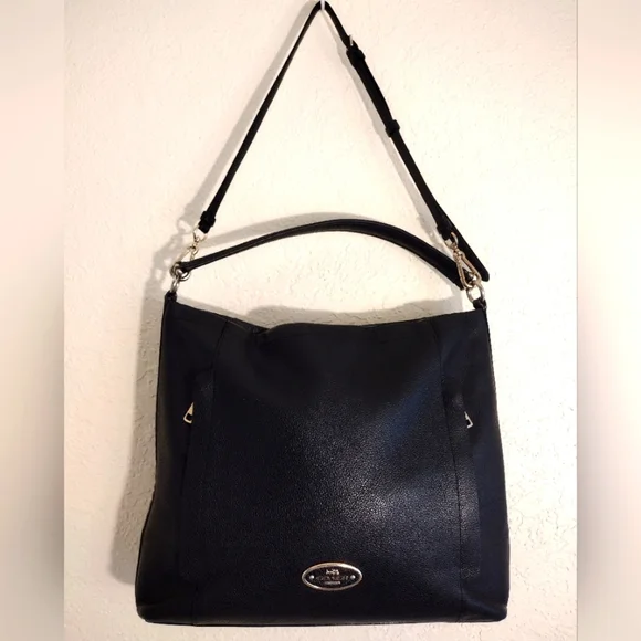 Coach Large Pebbled Leather Scout Hobo Bag - Picture 2 of 16